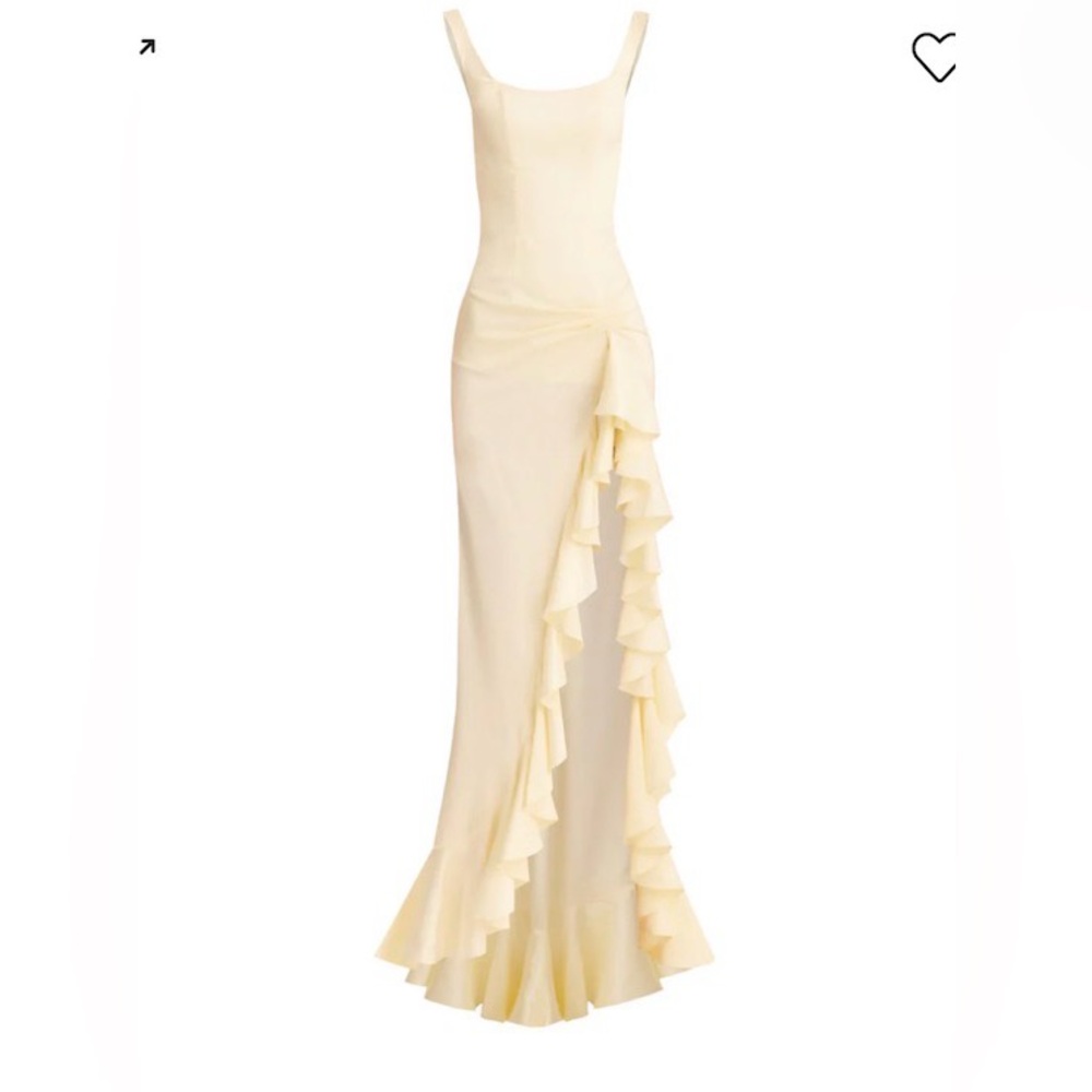 Butter yellow dress